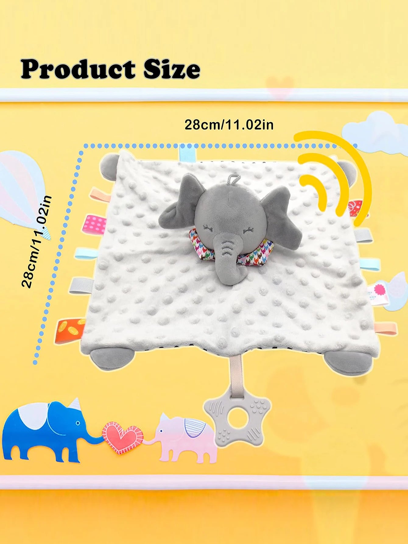 Soothe-and-Senses Plush Comforter
