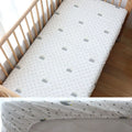 Dream-Fit Monochrome Cot Sheet