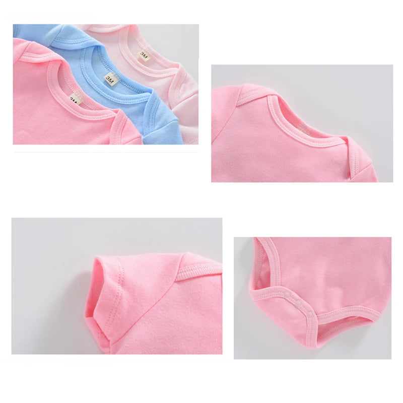 Everyday Essentials Cotton Bodysuit Trio