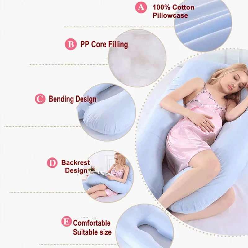 CloudNest Full Body Maternity Pillow
