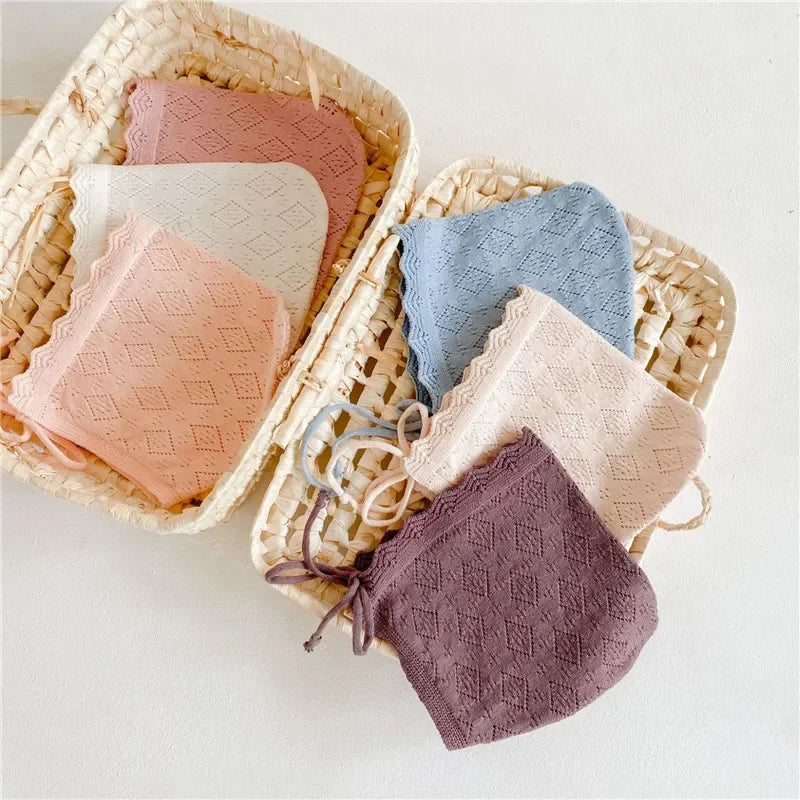 Heritage Knit Baby Bonnet
