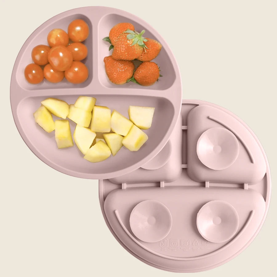 Stay-Put Silicone Suction Plate