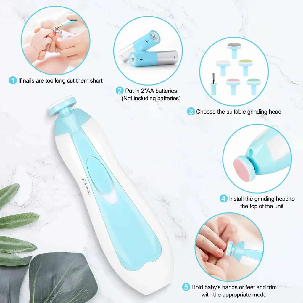 Gentle-Touch Electric Nail Trimmer