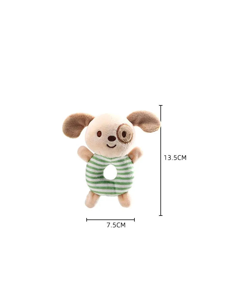 Cuddle-Chime Plush Hand Rattle