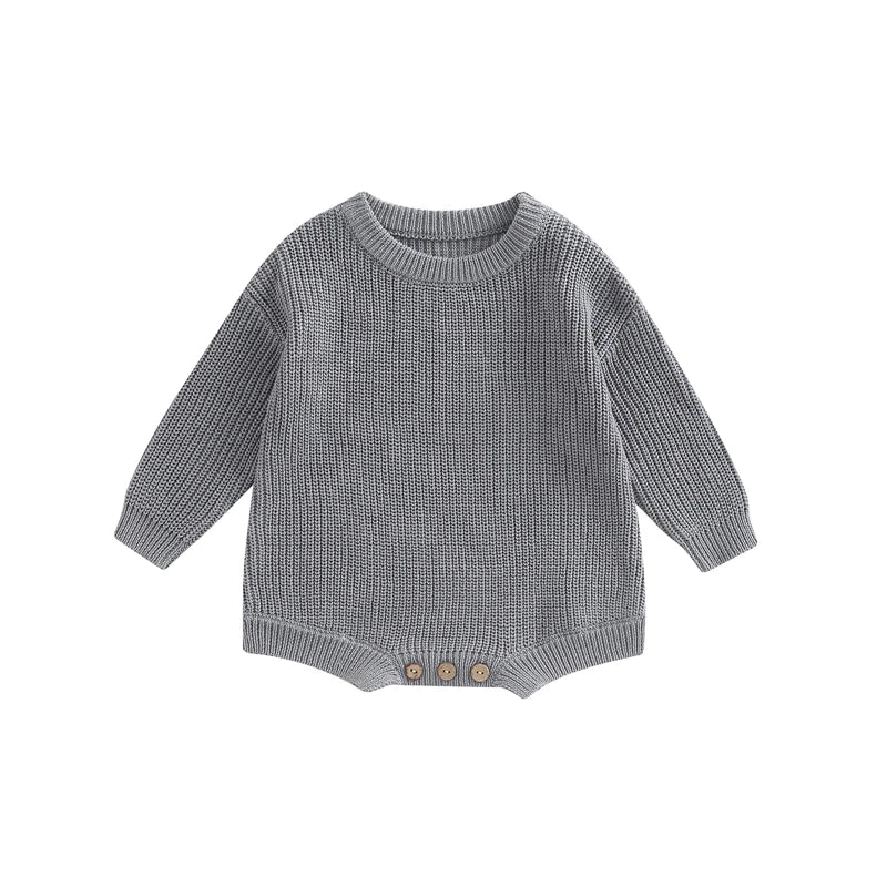 Highland Cozy Knit Romper