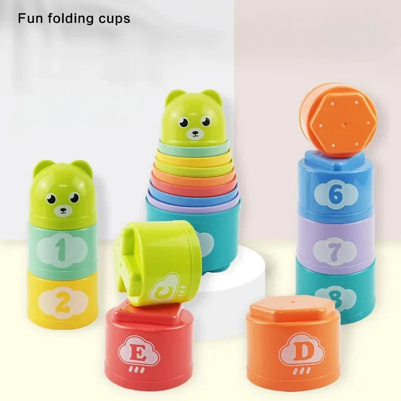Fun-Stack Learning Cups Set