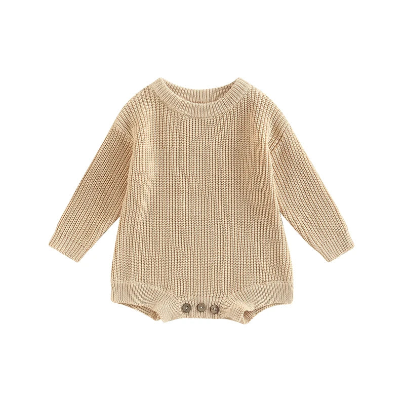 Highland Cozy Knit Romper