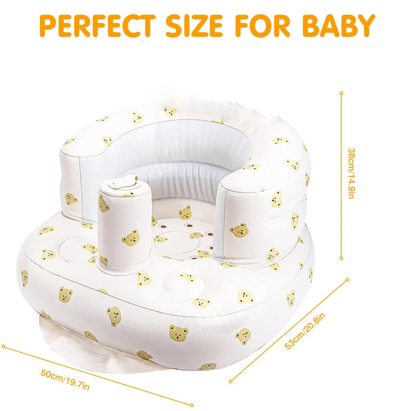 Snug-Support Inflatable Baby Seat