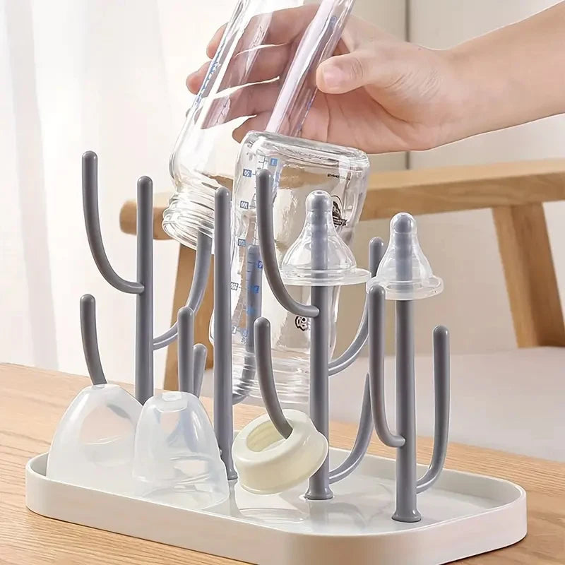 Cactus Baby Bottle Drying Rack