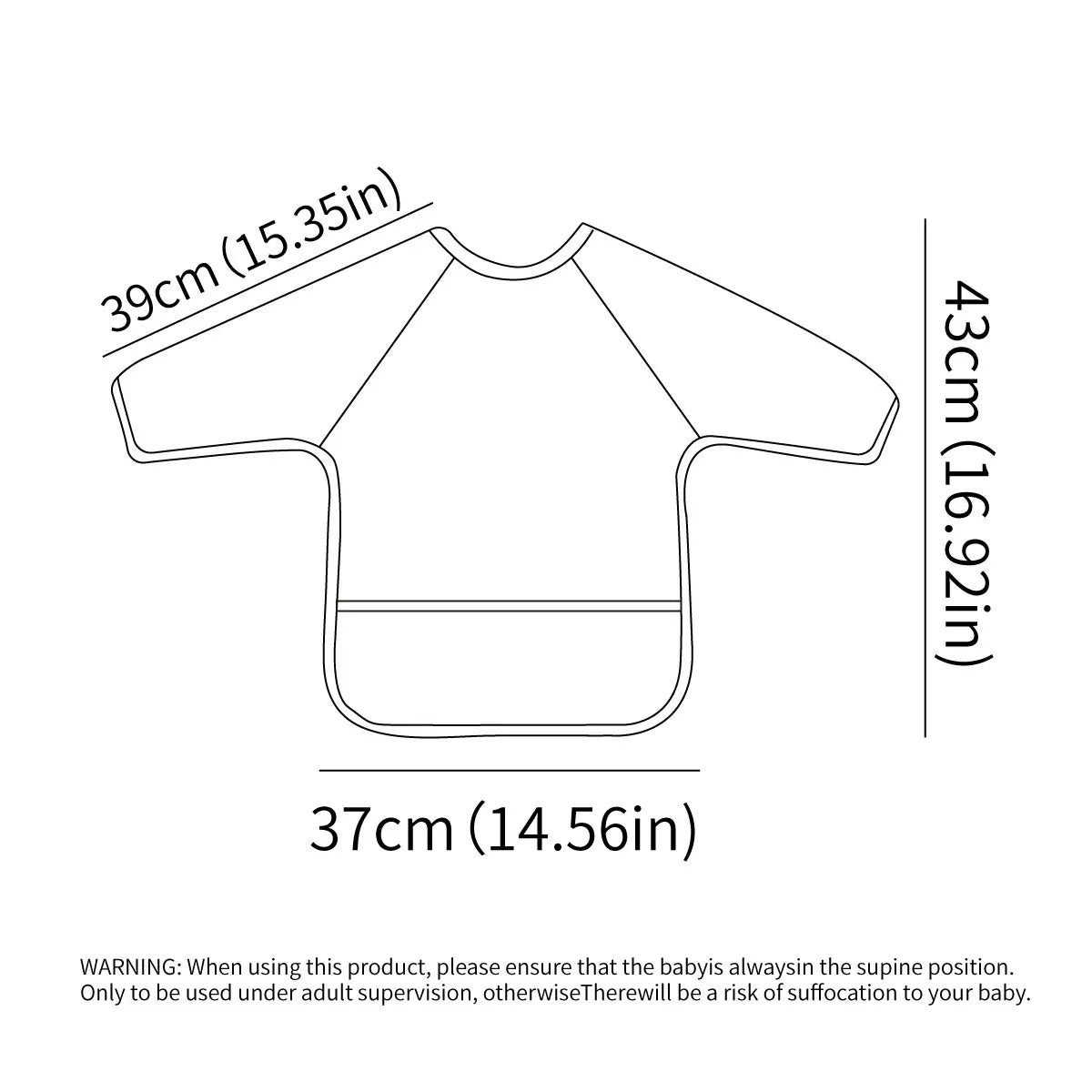Full-Coverage Mess-Proof Smock
