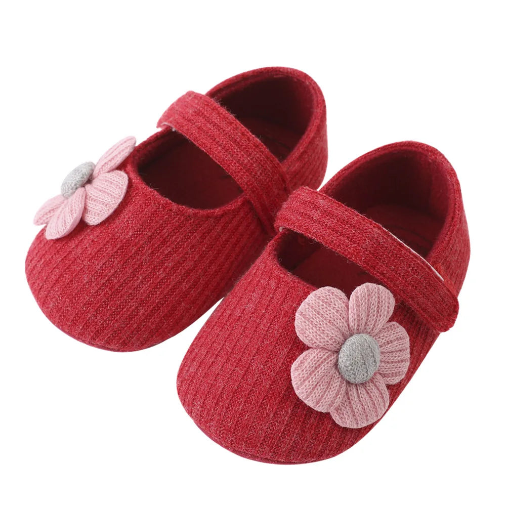 Primrose Floral First-Step Shoe