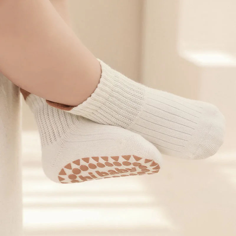 3 Pairs Soft-Step Baby Sock Collection