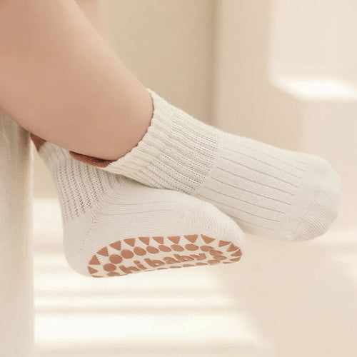 3 Pairs Soft-Step Baby Sock Collection