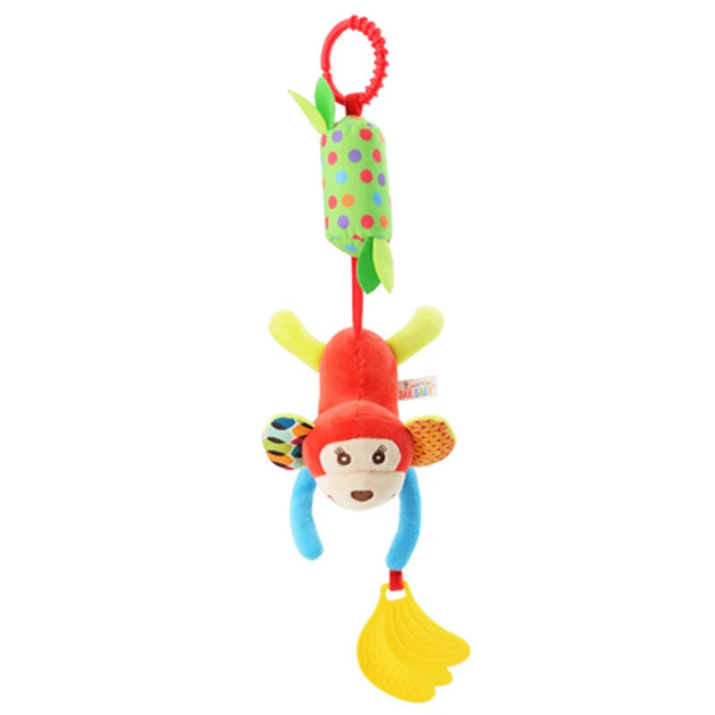 Stroller-Buddy Sensory Plush Toy