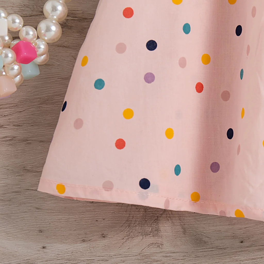 Tulip Polka-Dot Dress