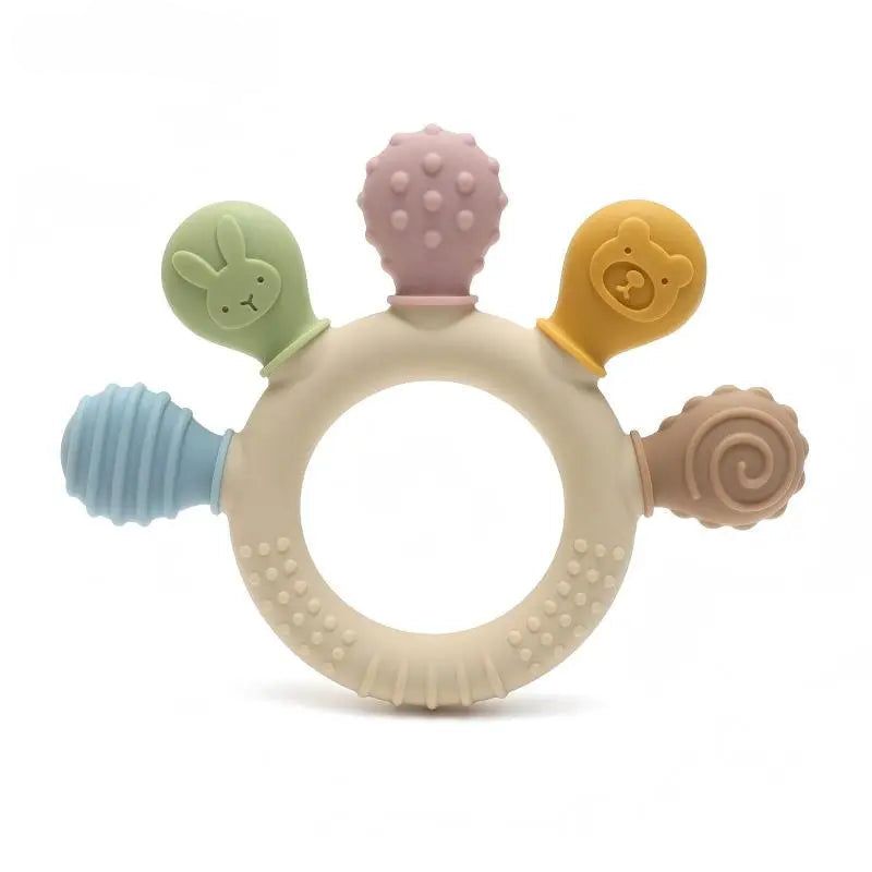 Soothe-and-Chew Sensory Teether Ring
