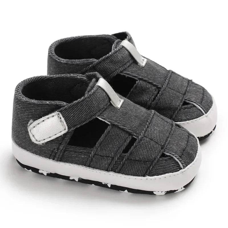 Explorer Denim First-Step Sandals