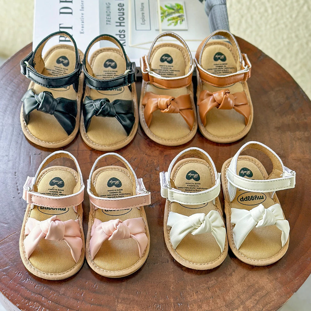 Willow Bow First-Step Sandal