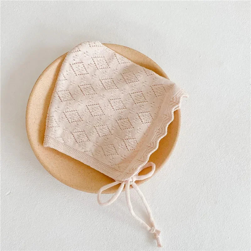 Heritage Knit Baby Bonnet