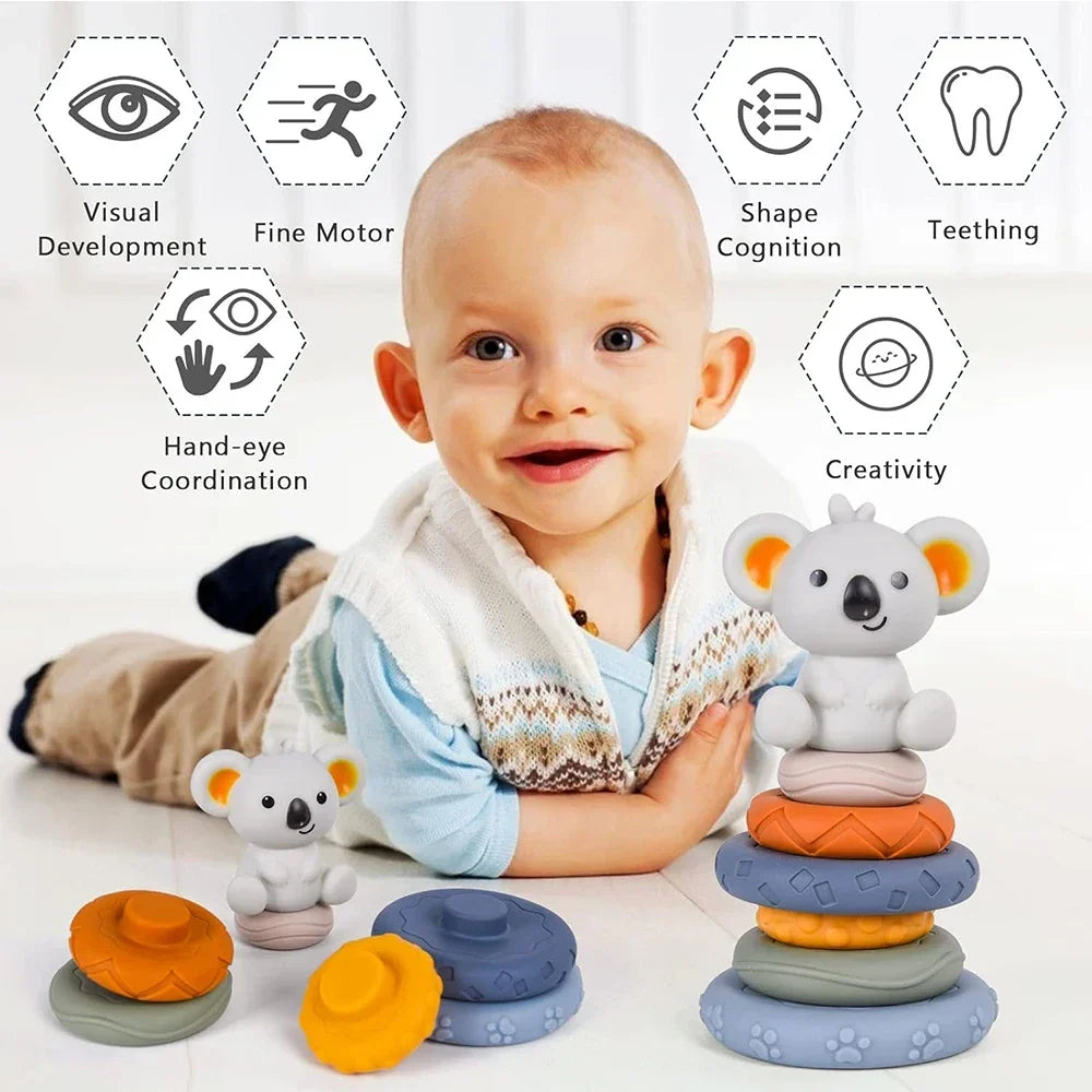 Sensory Soft-Stack Koala Tower