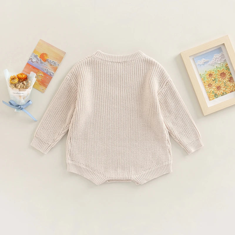 Highland Cozy Knit Romper
