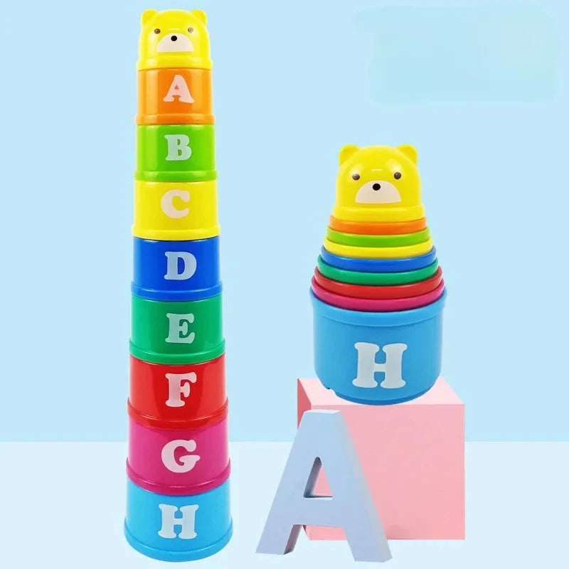 Fun-Stack Learning Cups Set