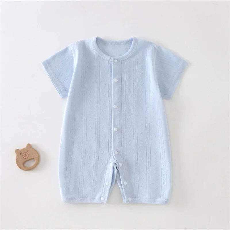 Willow Ribbed Cotton Romper