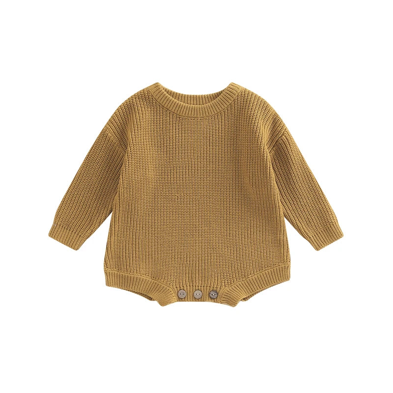 Highland Cozy Knit Romper