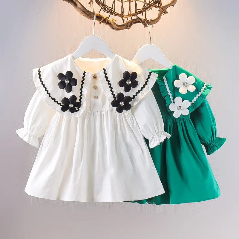 Daisy Charm Baby Dress
