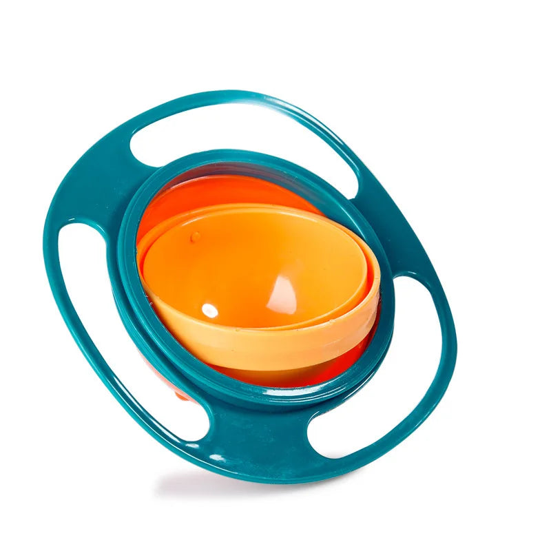No-Spill 360 Rotation Gyro Bowl