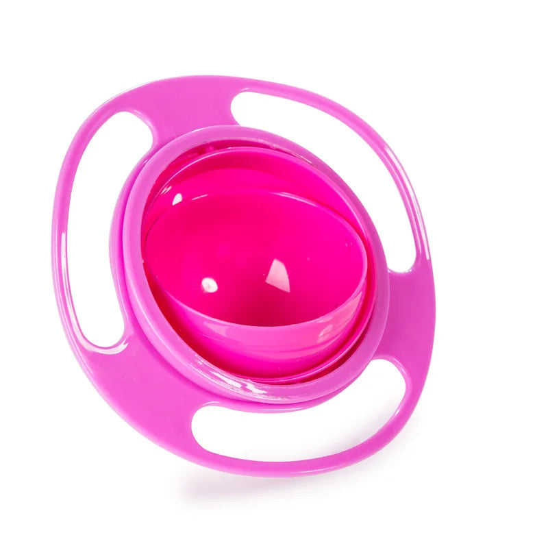 No-Spill 360 Rotation Gyro Bowl