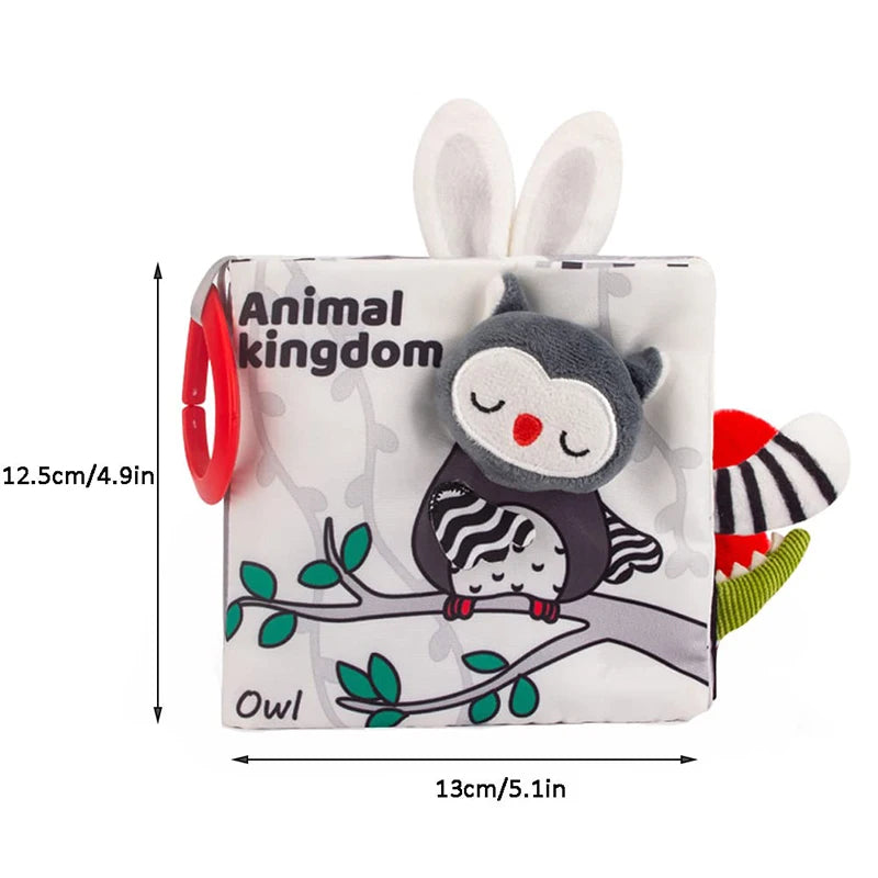 Jungle-Buddies 3D Sensory Cloth Book
