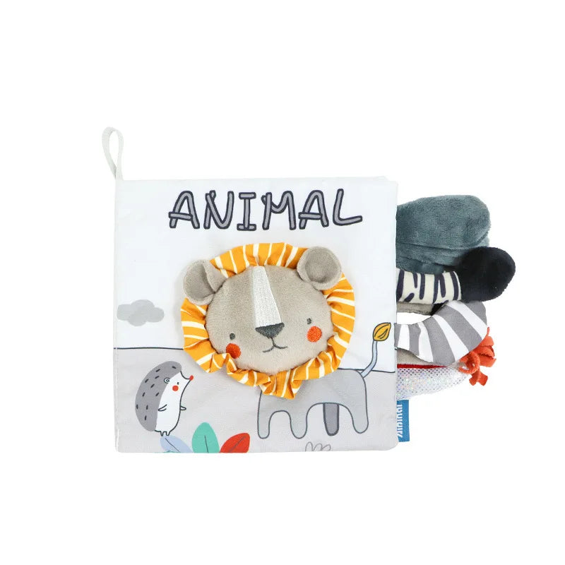 Jungle-Buddies 3D Sensory Cloth Book