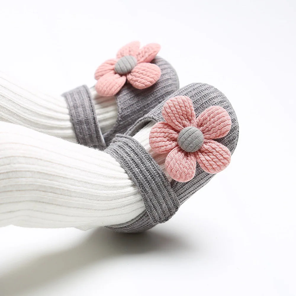 Primrose Floral First-Step Shoe