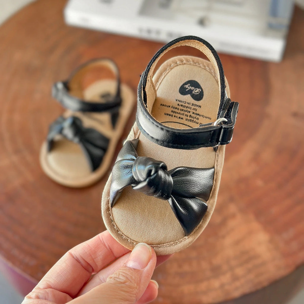 Willow Bow First-Step Sandal