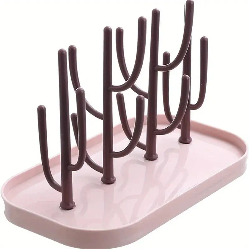 Cactus Baby Bottle Drying Rack