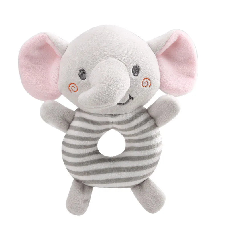 Cuddle-Chime Plush Hand Rattle