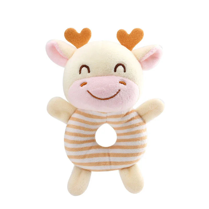 Cuddle-Chime Plush Hand Rattle