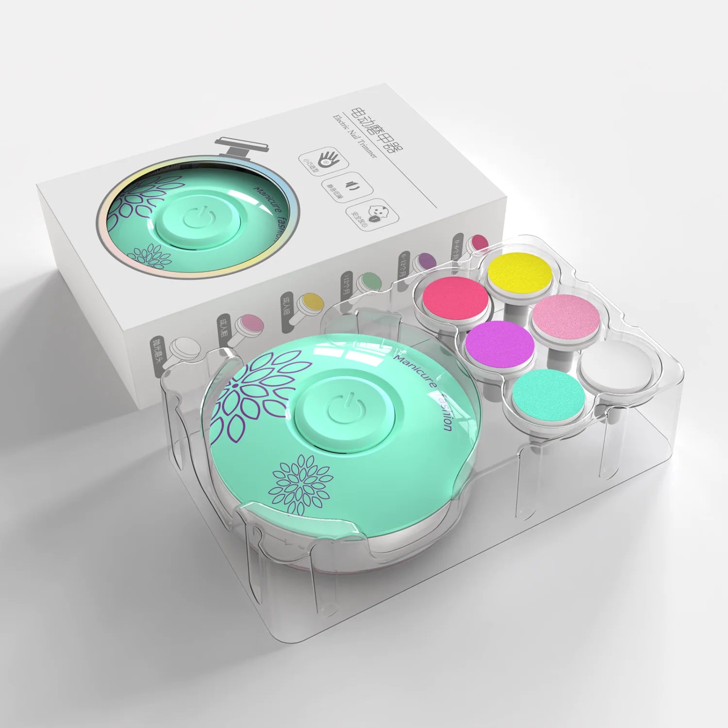 Whisper-Quiet Electric Baby Nail Trimmer