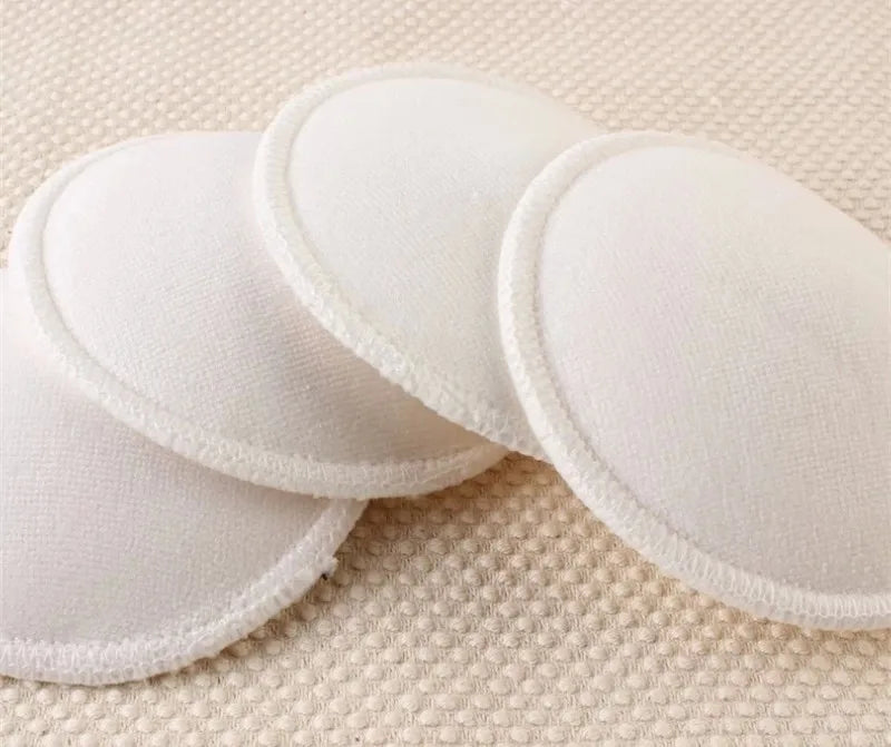 4/8Pcs VelvetSoft Reusable Nursing Pads