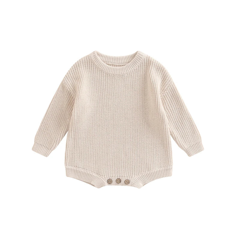 Highland Cozy Knit Romper