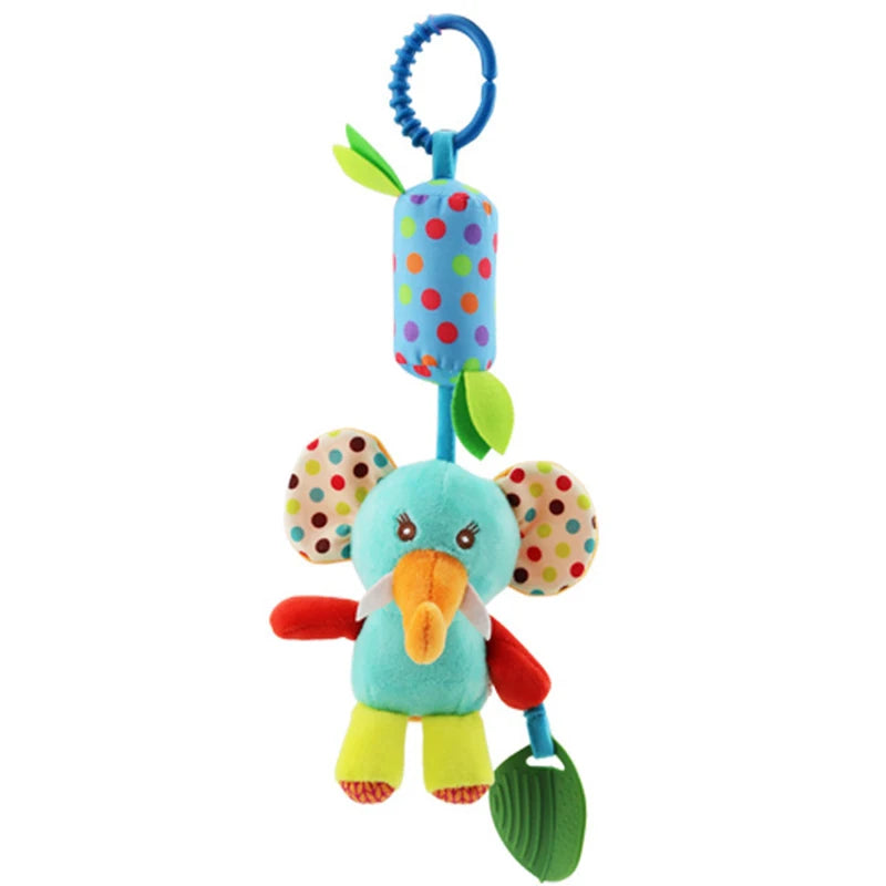 Stroller-Buddy Sensory Plush Toy