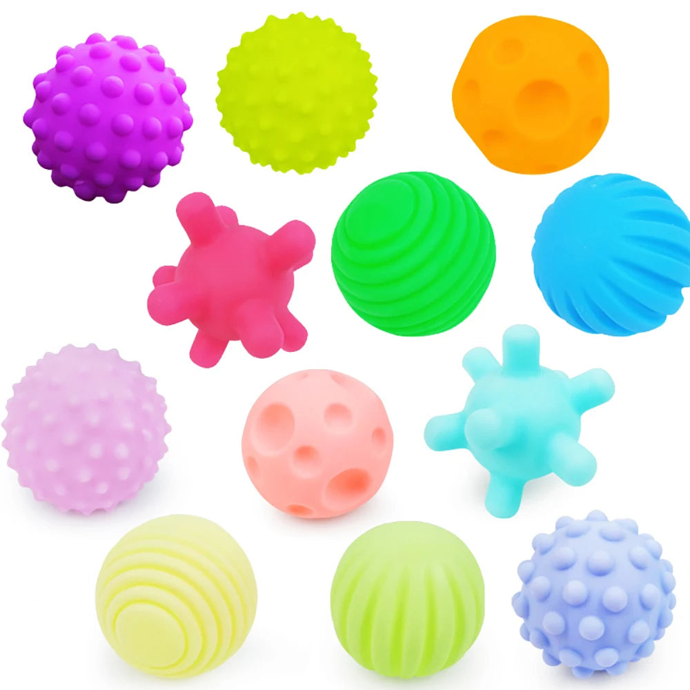 Sensory Soft-Texture Squeeze Ball Set
