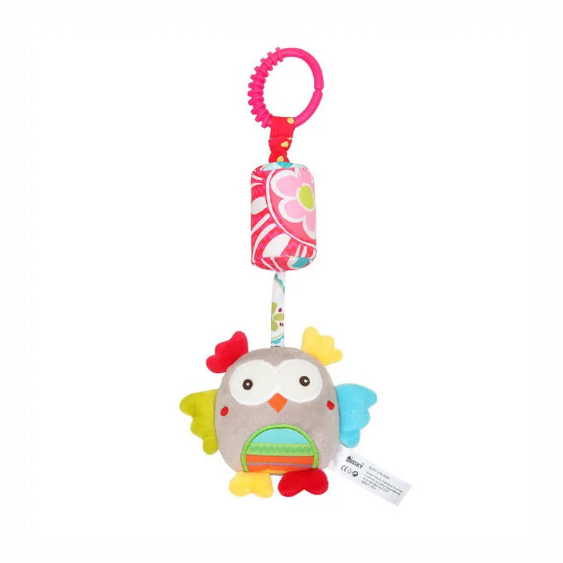 Stroller-Buddy Sensory Plush Toy