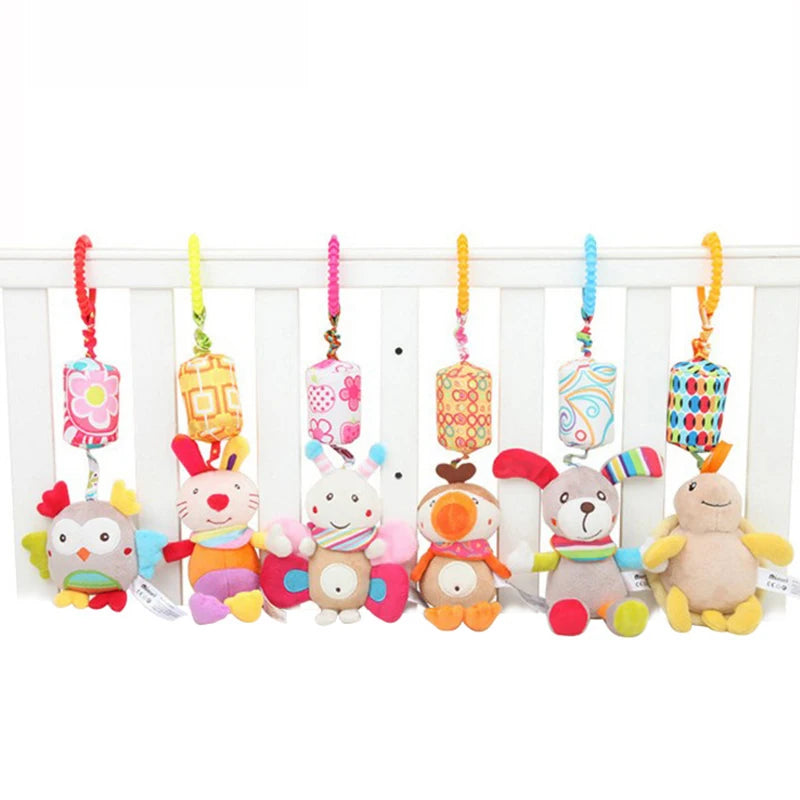 Stroller-Buddy Sensory Plush Toy