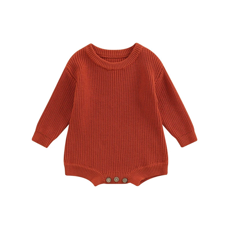 Highland Cozy Knit Romper