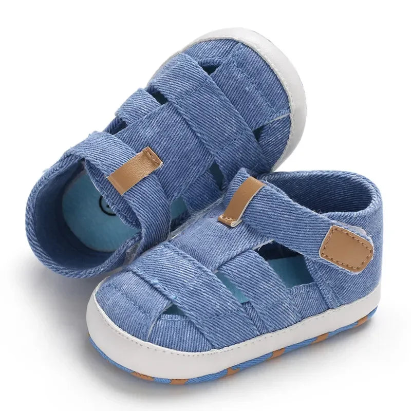Explorer Denim First-Step Sandals