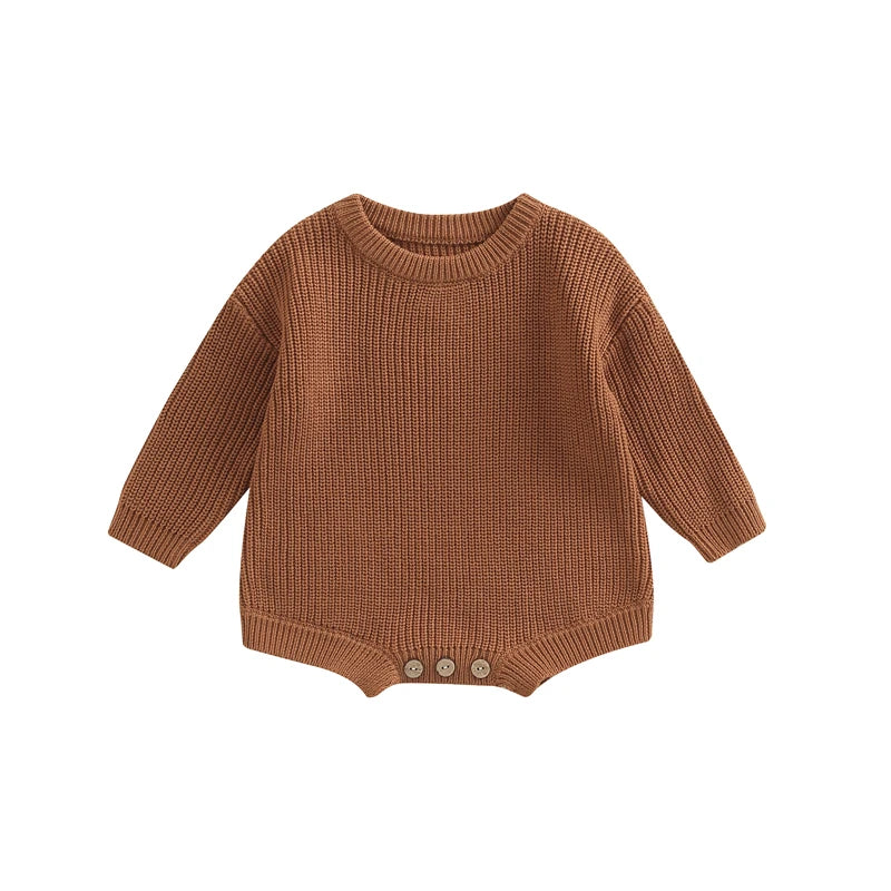 Highland Cozy Knit Romper