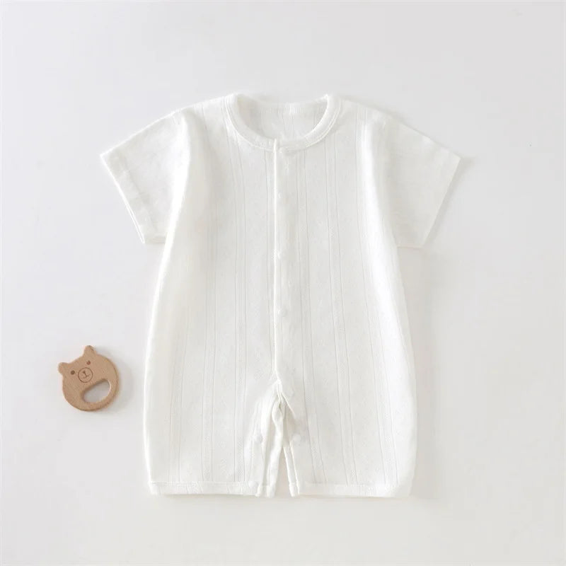 Willow Ribbed Cotton Romper