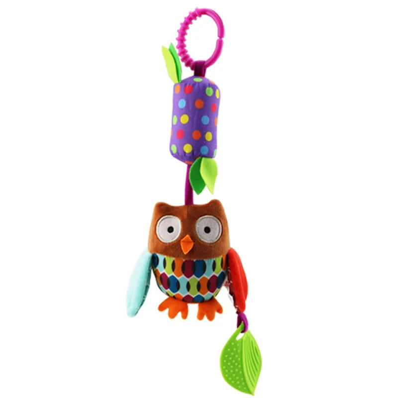 Stroller-Buddy Sensory Plush Toy